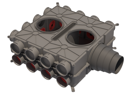 Air Excellent 24 Port Manifold