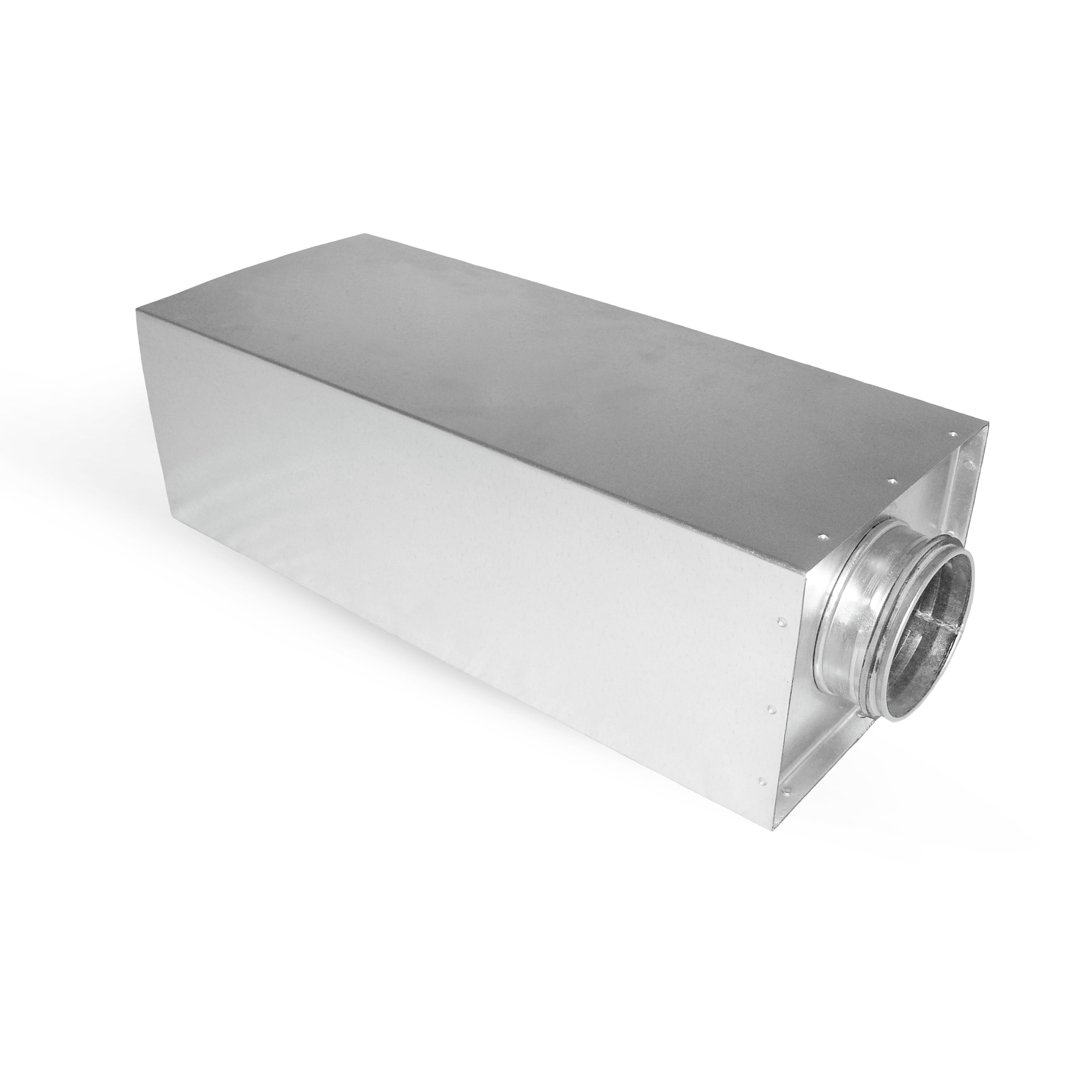 Low profile attenuator 100mm 500mm