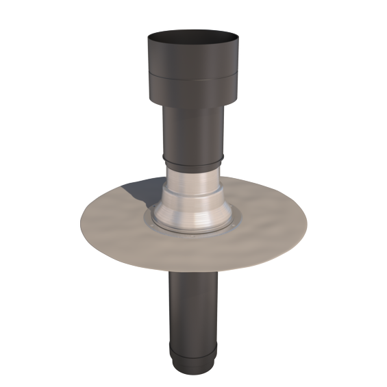 150mm Insulated Roof Terminal - PVC